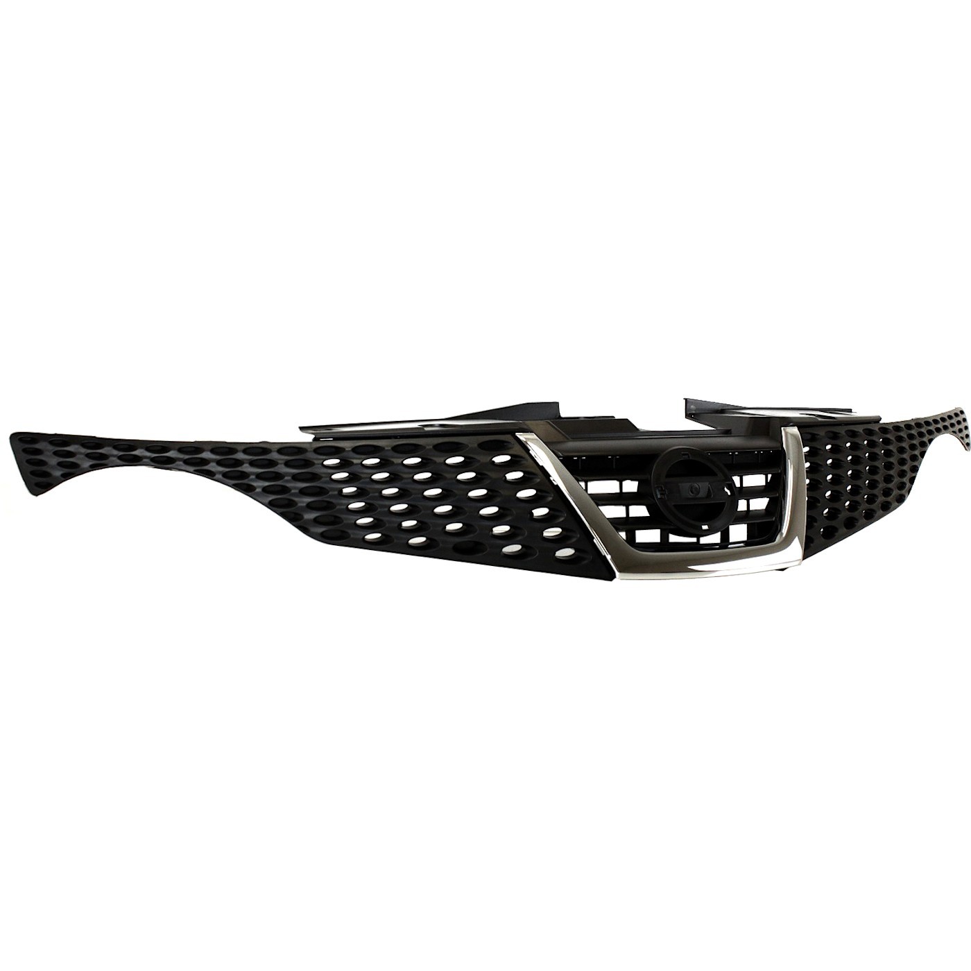 Grille For 2011-2014 Nissan Juke Black Plastic