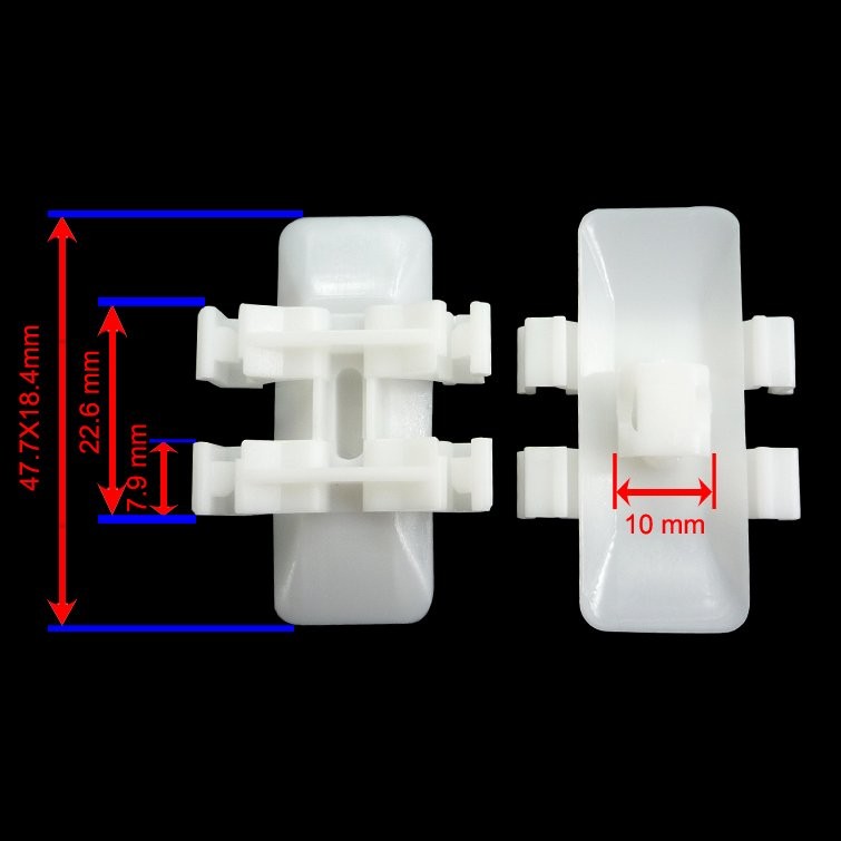 25 Front & Rear Door Moulding Clip Fender Retainer 0079887178 For Mercedes Benz