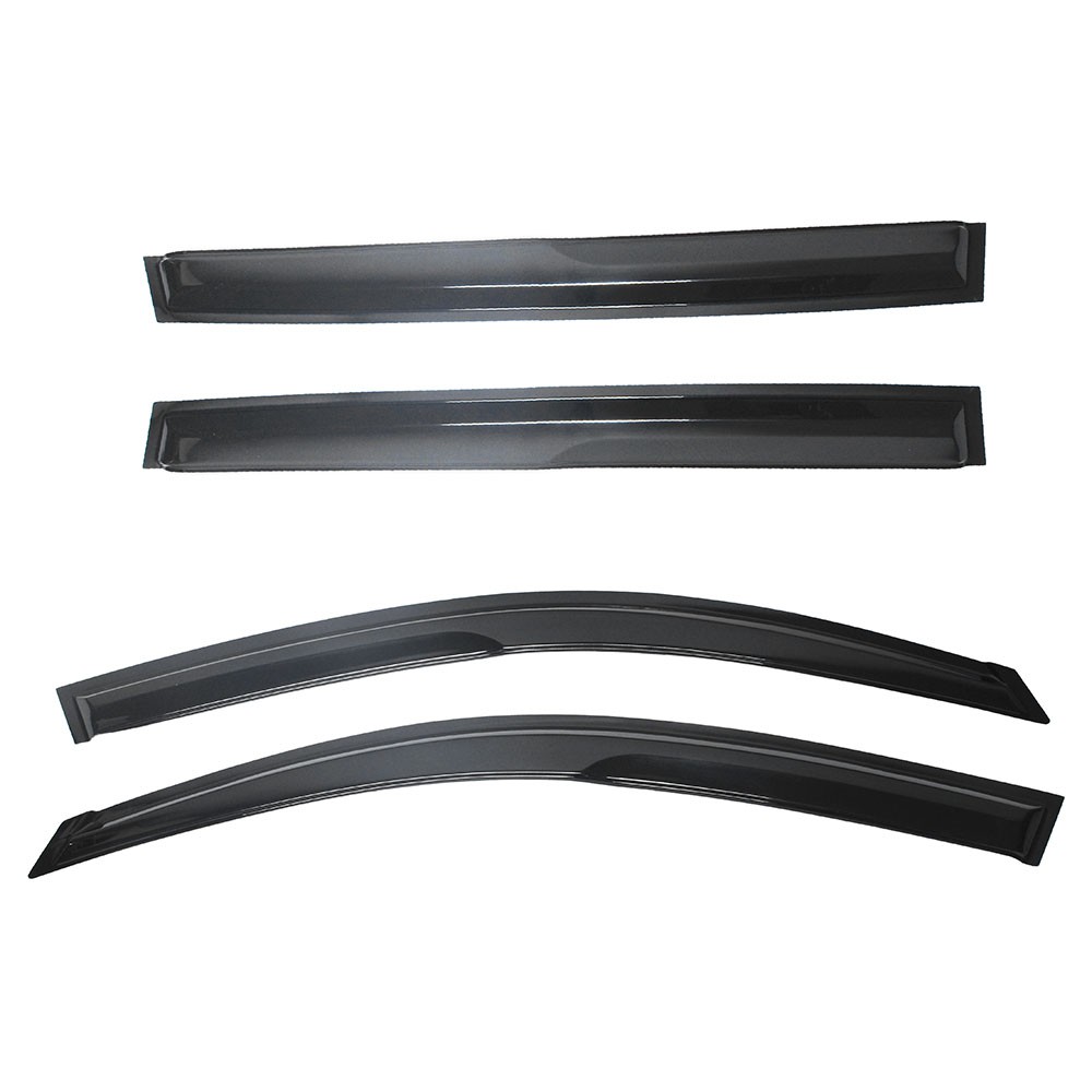 Fit For Toyota Rav4 2006-2011 12 Black Window Visor Vent Rain Guards Deflector