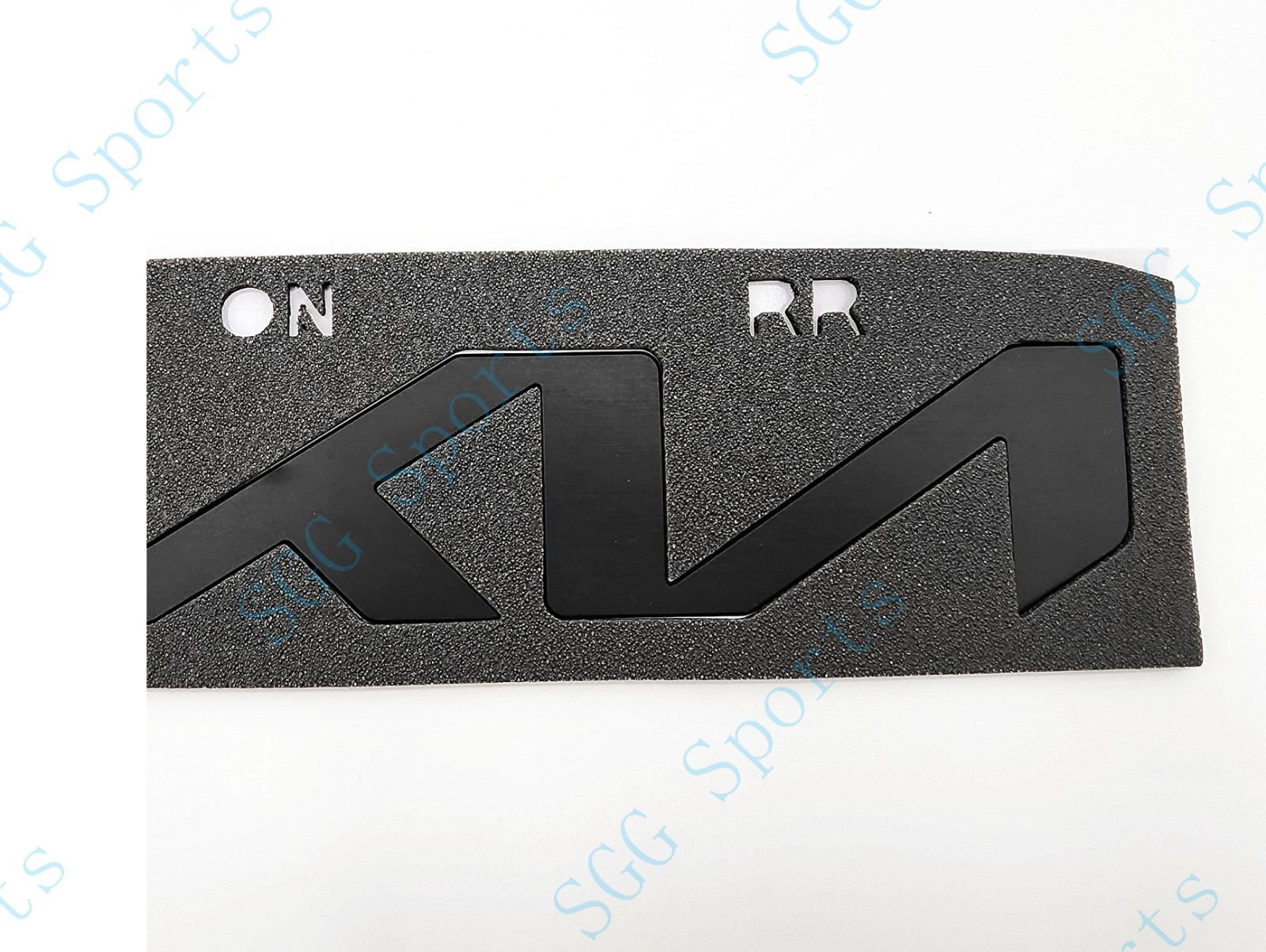 Replacement Matte Black Front Rear Tailgate KN K I A Emblem 2022-2025 Telluride