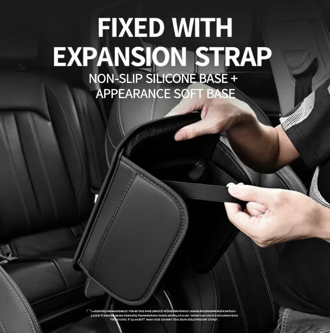 Car Leather Seat Armrest Cushion Protector Storage Pad Interior Accessories US
