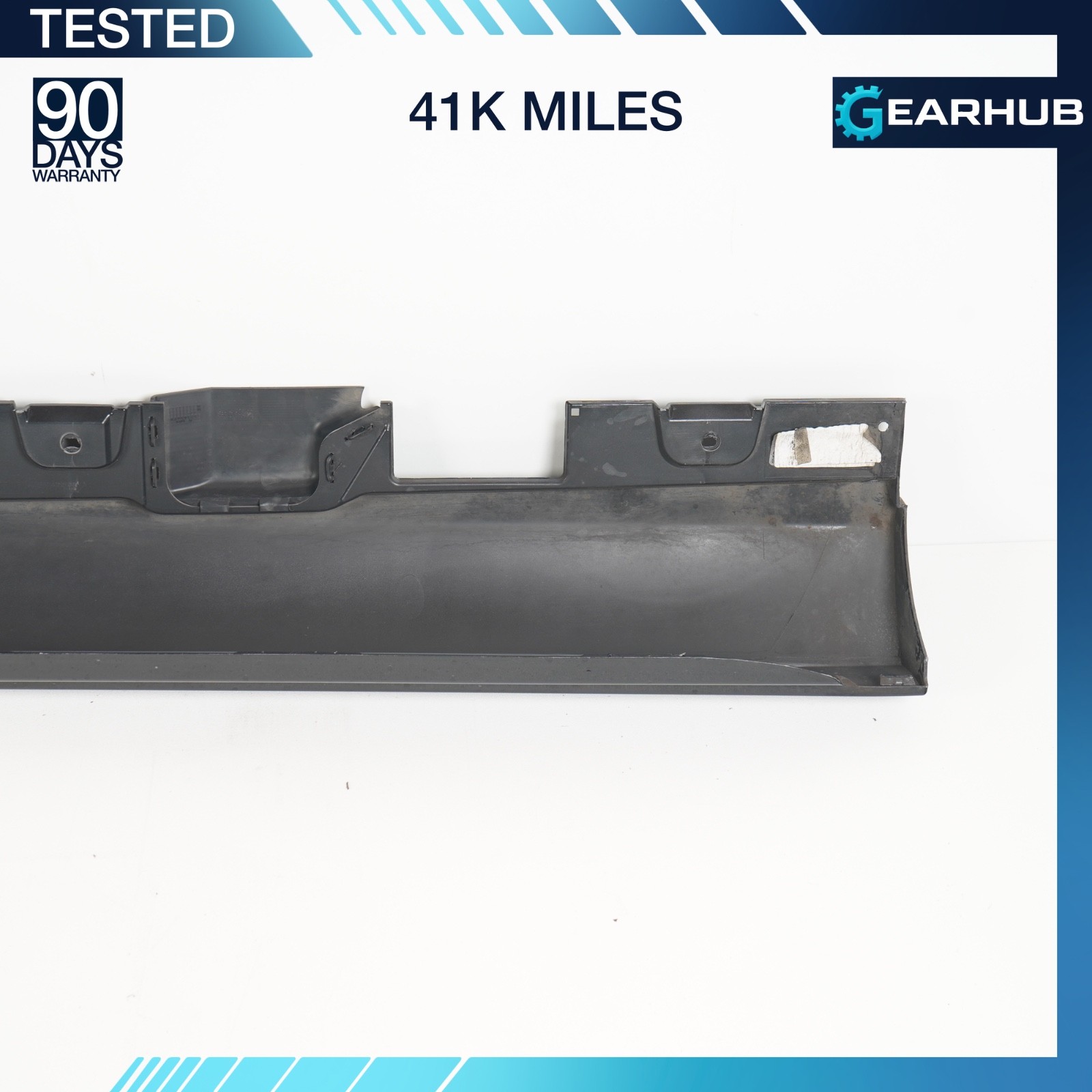 17-23 Mercedes W213 E300 E400 Sport AMG Left Rocker Panel Side Skirt BLACK OEM