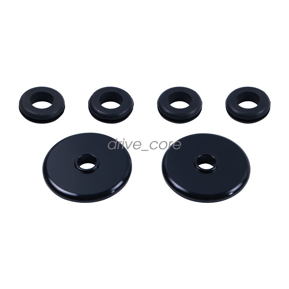 New Black Hood Pins Kits Fit For 2008-2023 Dodge Challenger Stainless 82214260AC