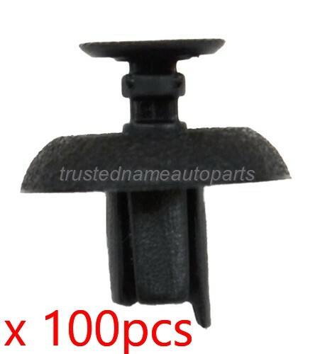 100pcs Sight Shield Cowl Grille Retainer Fastener Clips for Lexus Scion Toyota