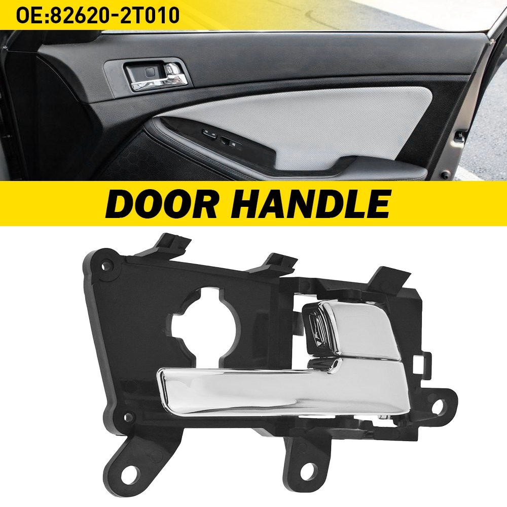 Interior Inner Inside Door Handle Chrome Front Right 1X For 2011-2013 Kia Optima