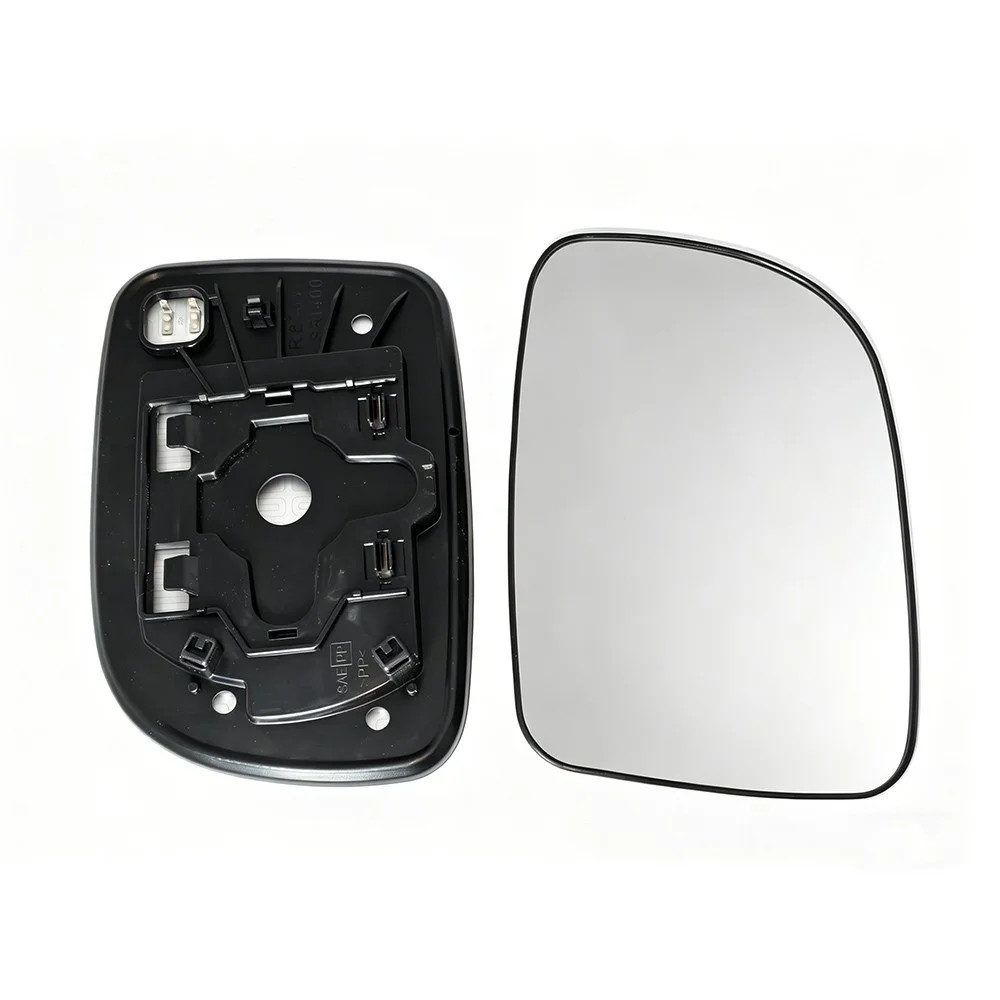 For Hyundai Santa Fe Rearview Mirror Glass Lens With Backing Plate Heated