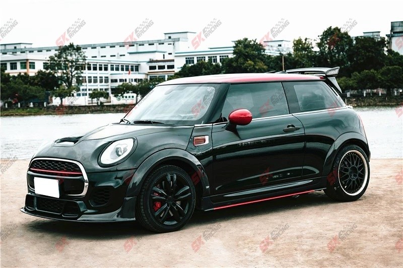 Carbon Fiber/Unpainted Side Fender Flare Wheel Arch Cover Fits Mini Cooper F56