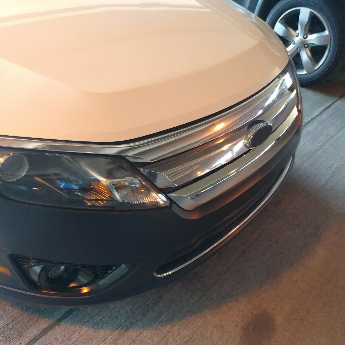Front Grille Trim Lower Chrome Grill For Ford Fusion 2010 2011 2012 FO1216104C