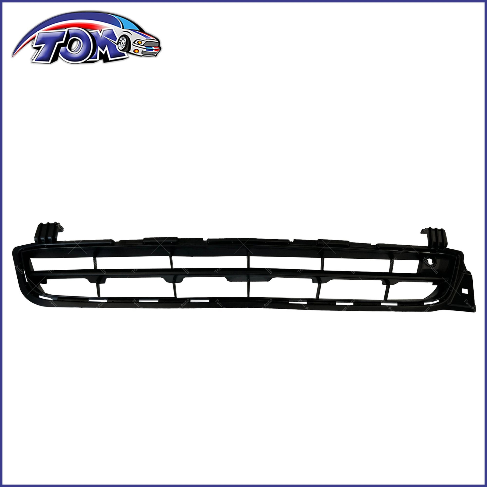 Front Bumper Lower Grill & L+R Fog Light Cover W/ Trim For 13-15 Chevy Malibu