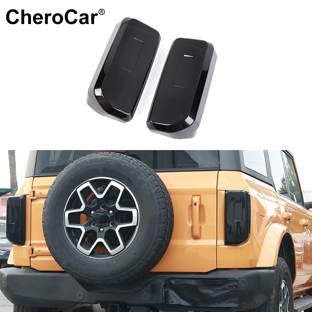 Tailgate Rear Tail Halogen Light Panel Cover Guard Protector For 21+ Ford Bronco