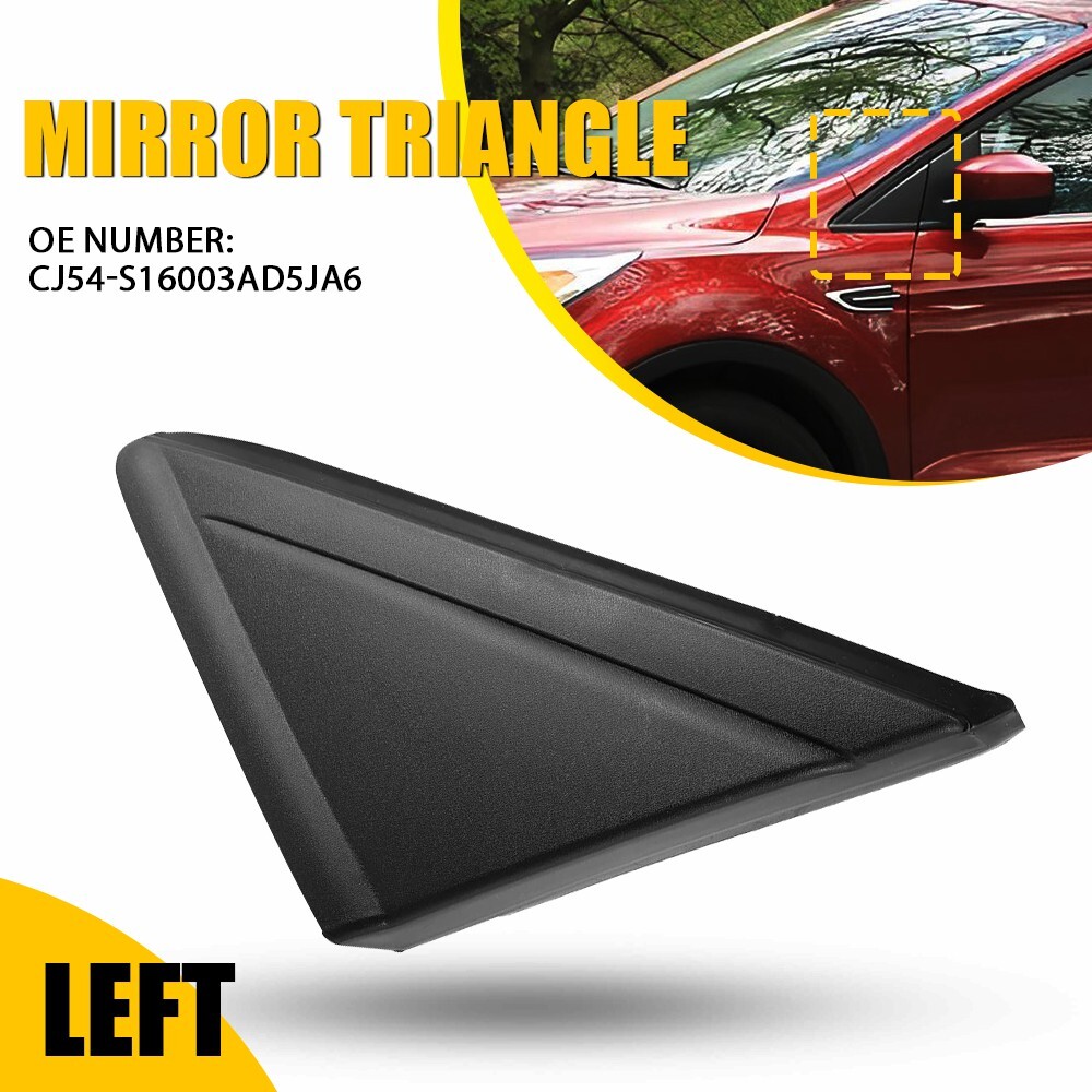 Front Left Side Mirror Corner Triangle Fender Cover For Ford 2013-2019 Escape US