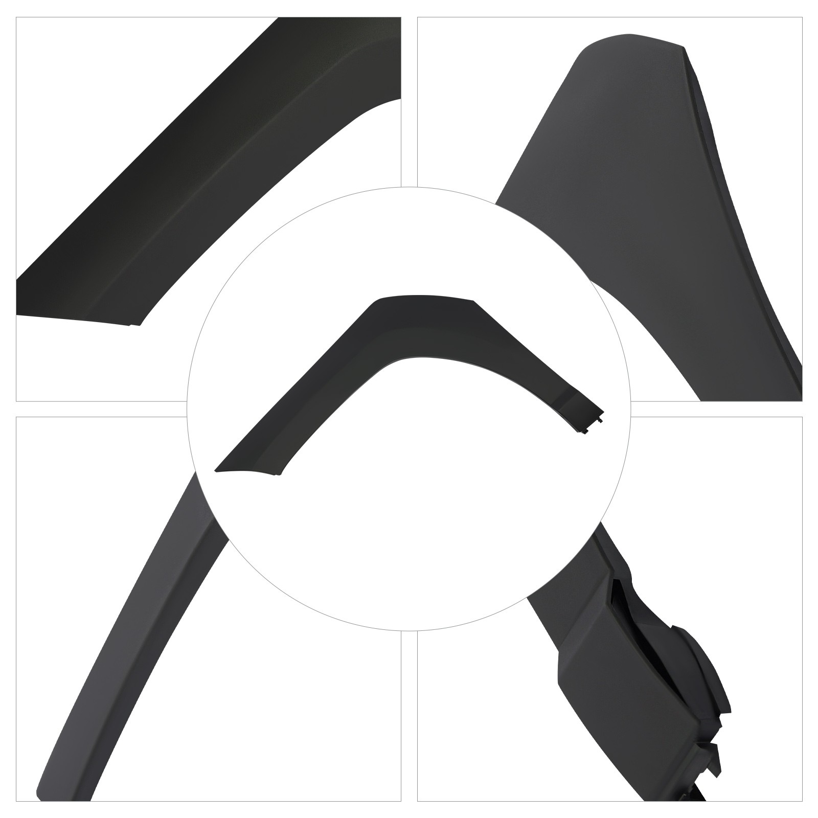 Front Fender Molding Left Driver LH for 2024-2025 Hyundai Kona / 87711-BE000