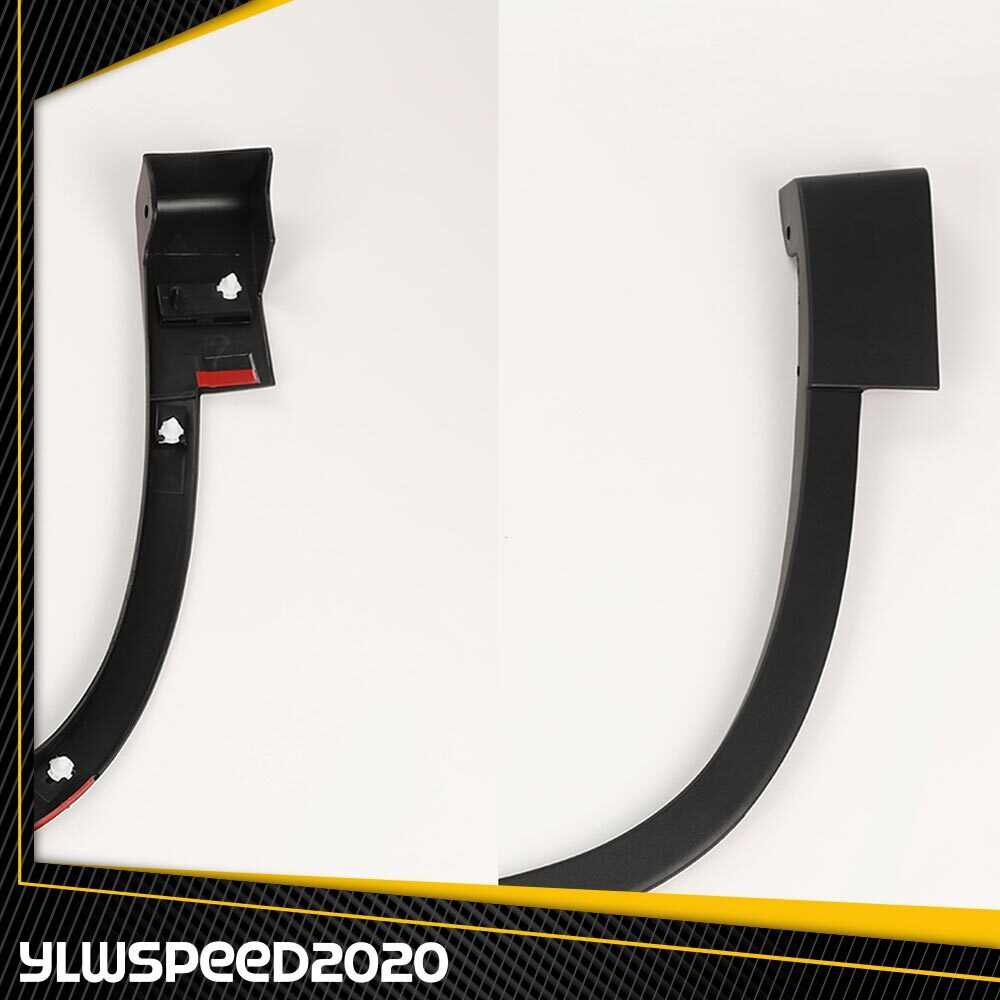 Fit For 2012-17 Volkswagen Tiguan Textured Black Front LH+RH Side Fender Flare