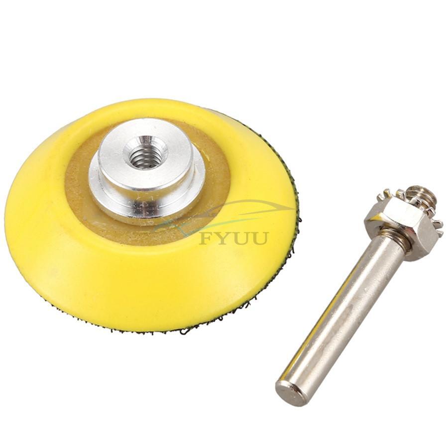 100pcs 2″ Sanding Disc Pad+1x 1/4″ Shank Backing Pad +1x Soft Foam Buffering Pad