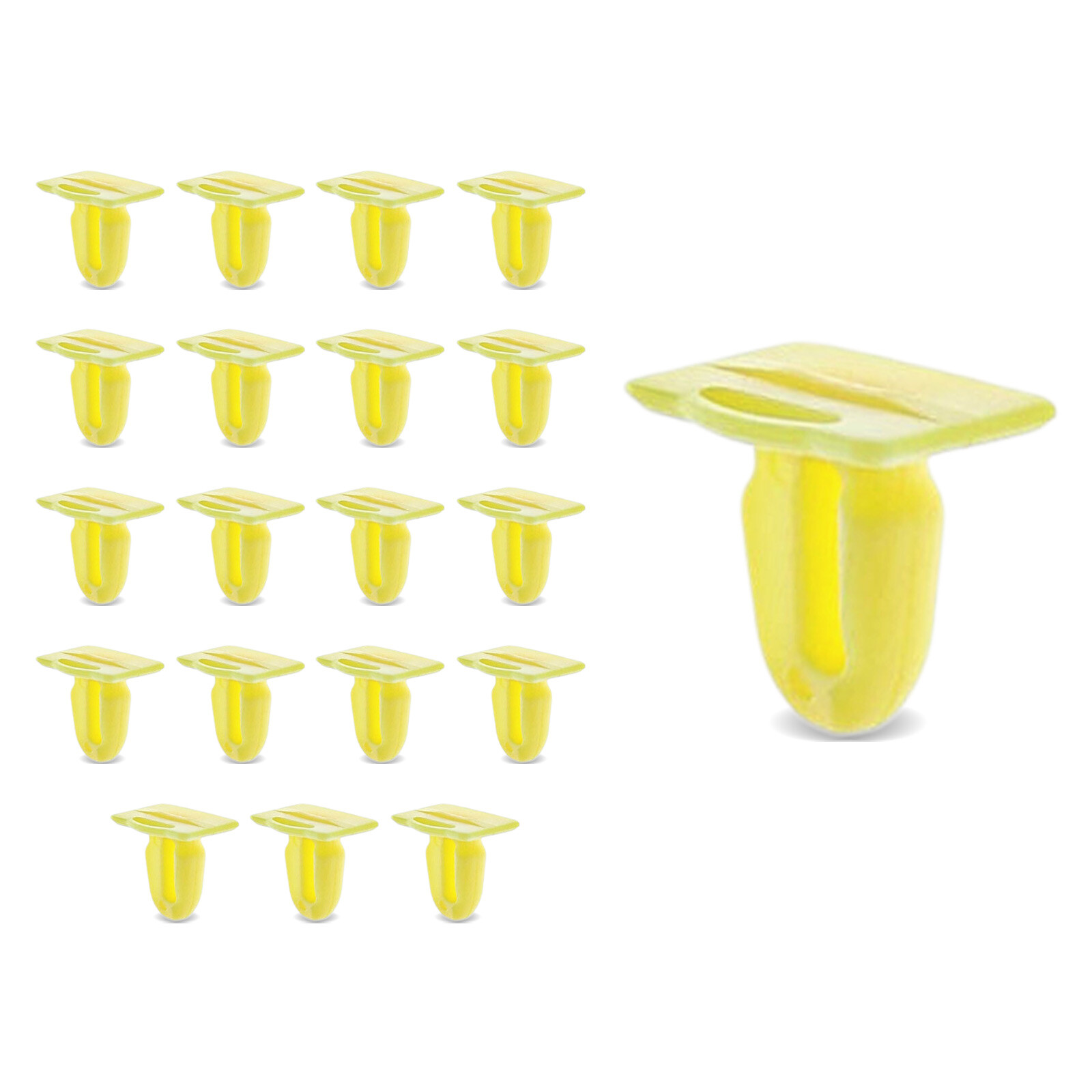 20x 6mm Nylon Door Sill Clip Fasteners for BMW Vehicles 99-10 12-19 51478244458