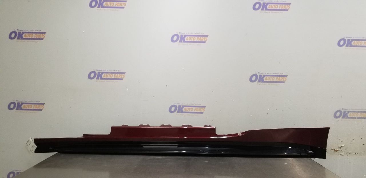 25 BMW M4 G82 ROCKER PANEL MOLDING SIDE SKIRT LEFT DRIVER MAROON 51778074897