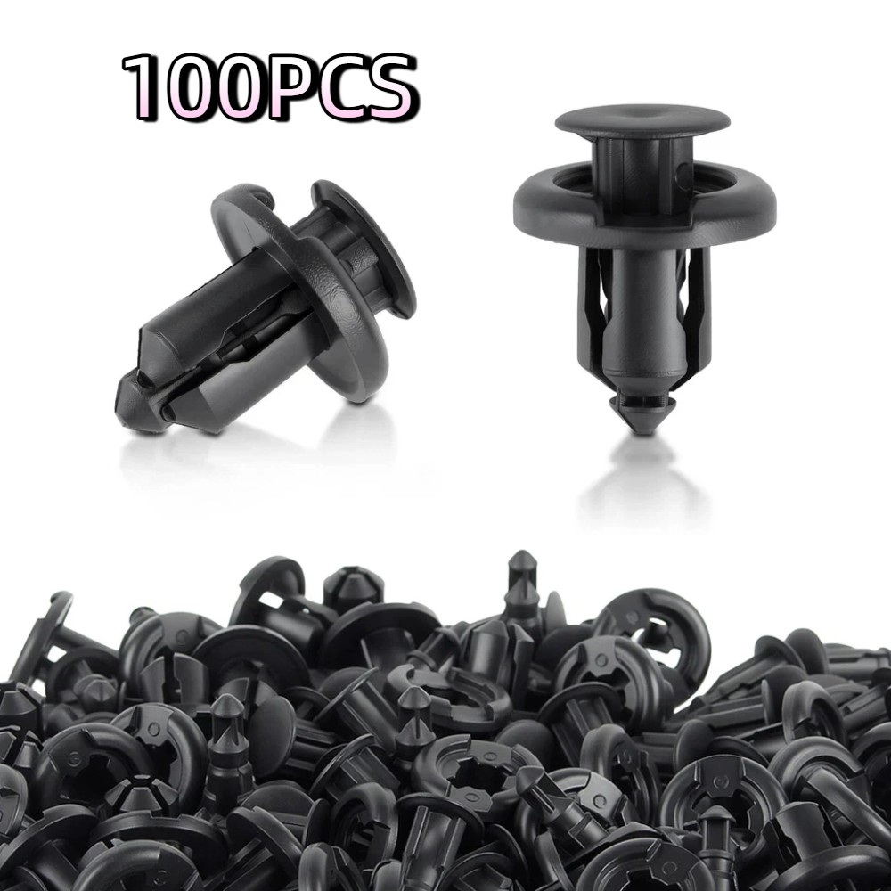100PCS Front Bumper Clip Push Type Retainer 91503-SZ3-003 For Honda Civic Accord