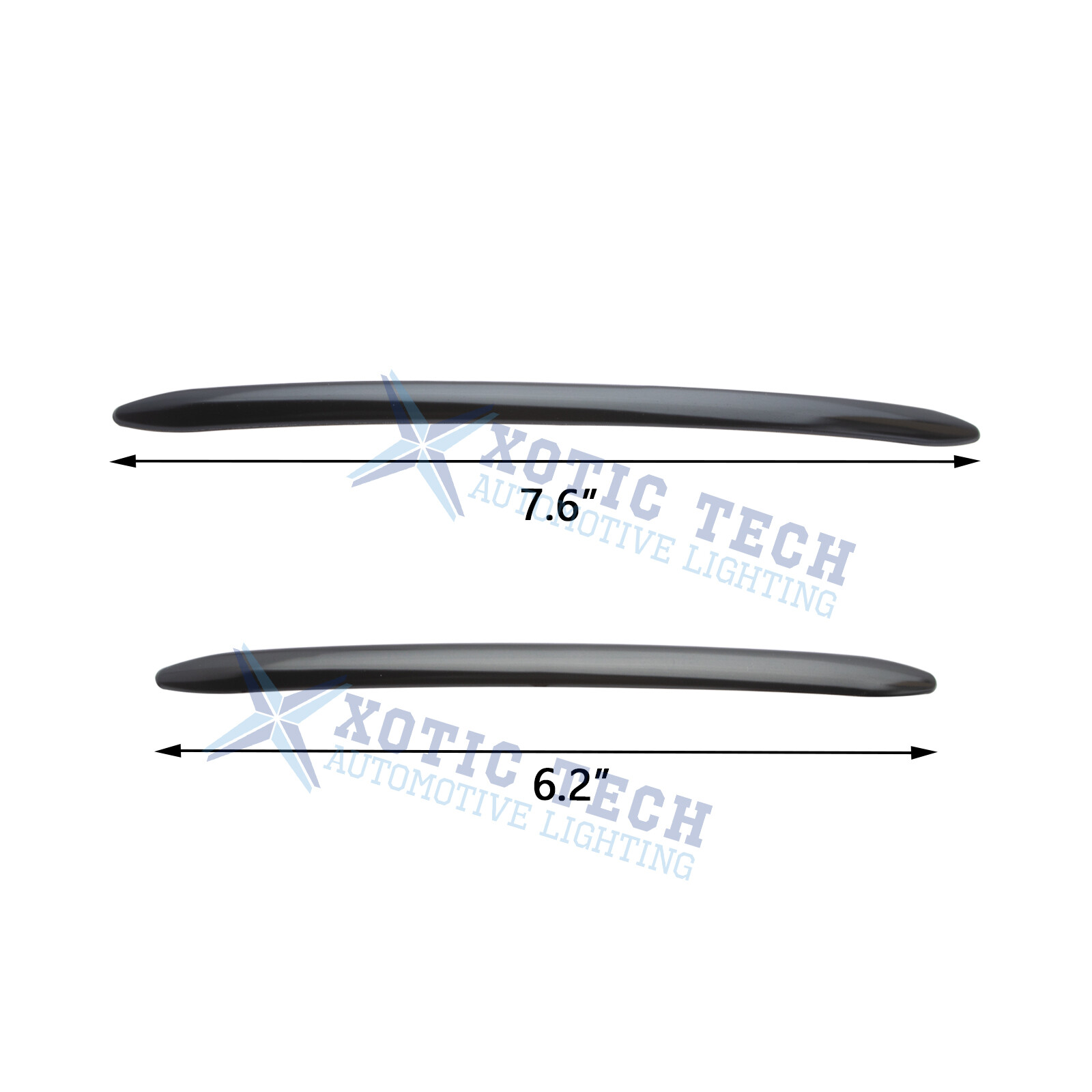 Sporty Black Door Handle Strip Cover Trim For BMW 5 Series F10 F11 F18 2011-2017