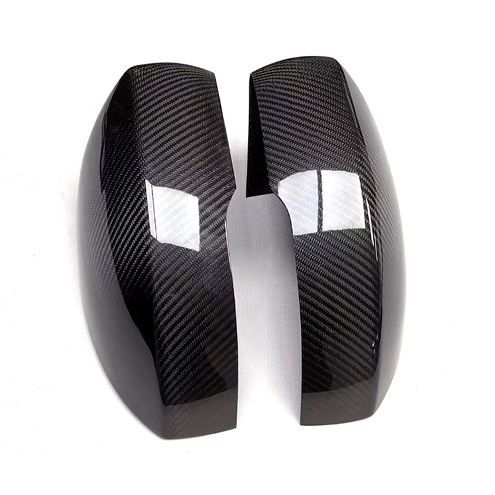 Real Carbon Fiber Side View Mirror Cover Caps For Range Rover L405 2014-2022