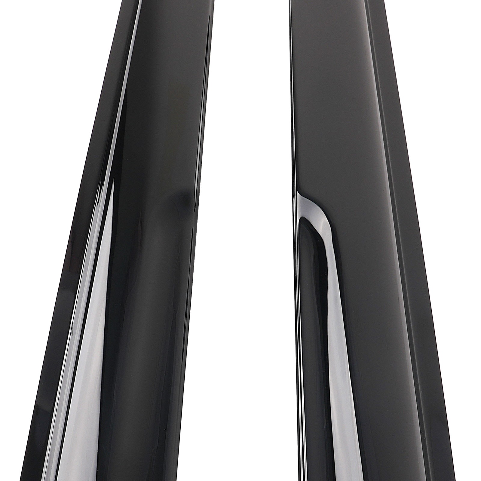 4Pcs Window Visor Vent Guards for Toyota Highlander 2001-2007 2.5mm Black