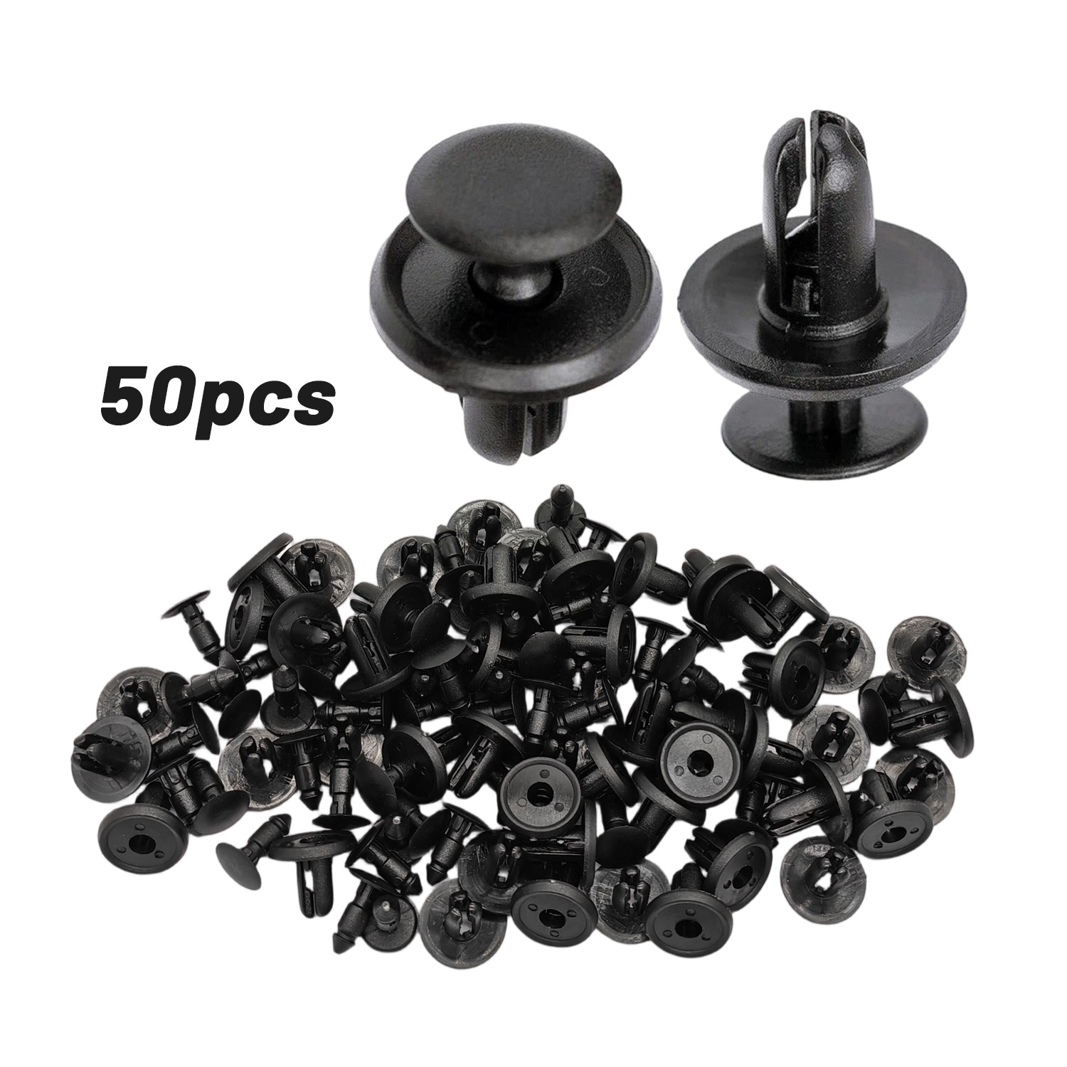 Set of 50 Bumper Fender Liner Retainer Clips for Mitsubishi Subaru MR288150