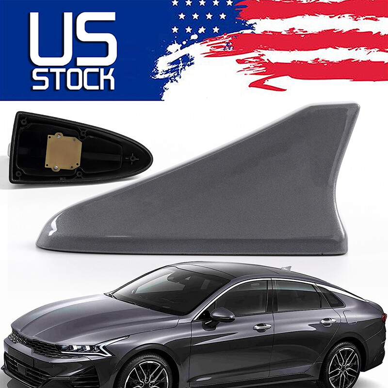 For 2015-2019 Hyundai Sonata-Elantra Silver Gray Color Shark AM/FM Antenna Cover