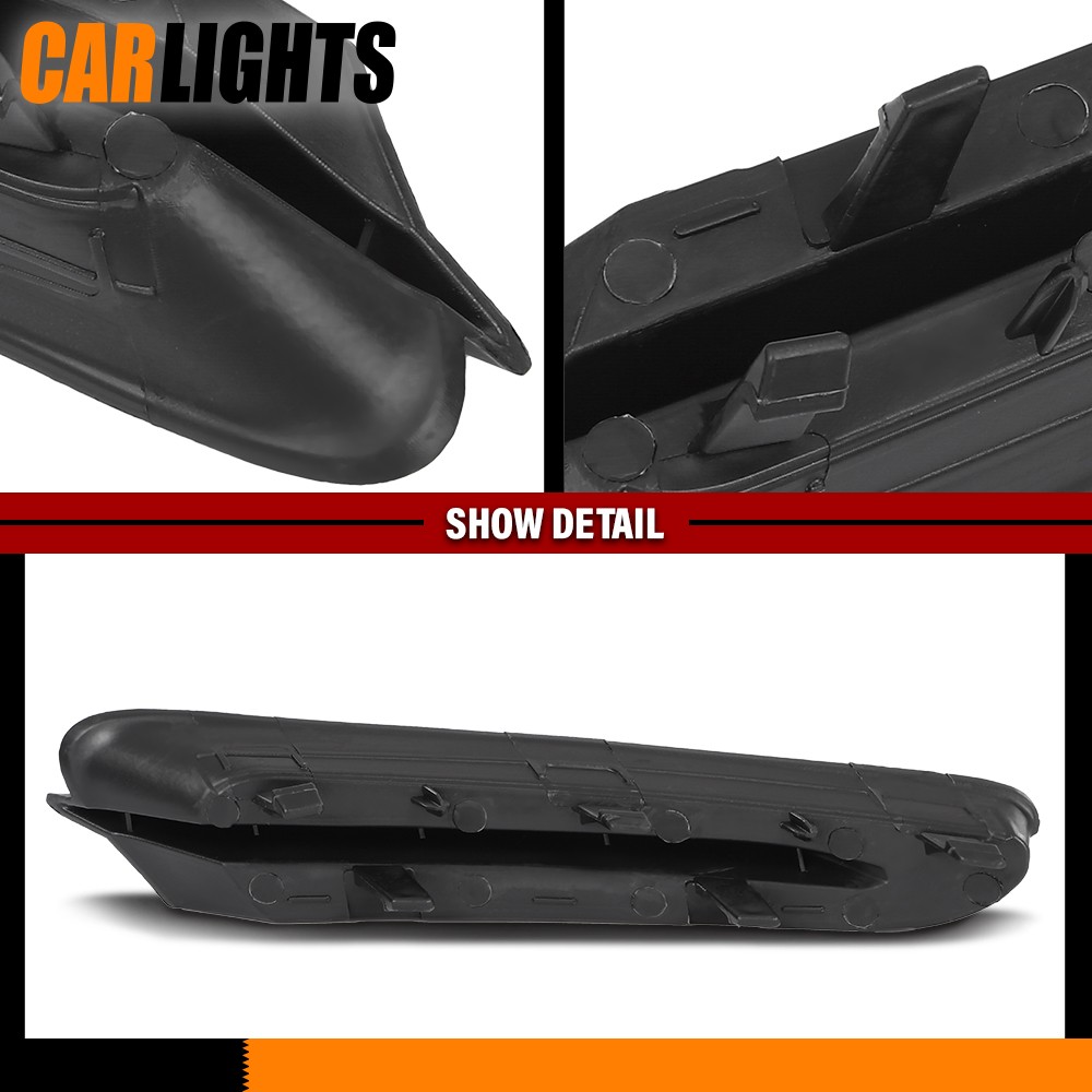 Fit For 2013-2016 Buick Encore Left & Right Side Headlight Lower Molding Trim