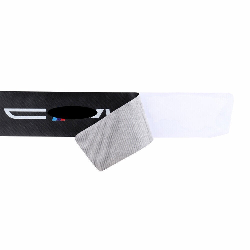 Leather Carbon Fiber Car Door Sticker For Civic Auto Accessories