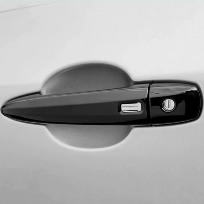 Bright black Door Handles Cover Trim 8pcs For NISSAN PATHFINDER 2024-2026