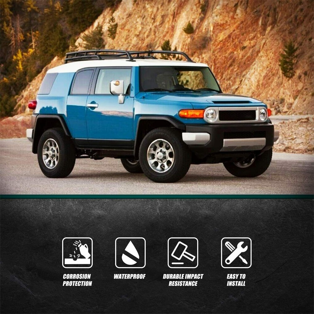 Weatherstrip Window Molding Trim Seal Belt For Toyota FJ Cruiser 2007-2014