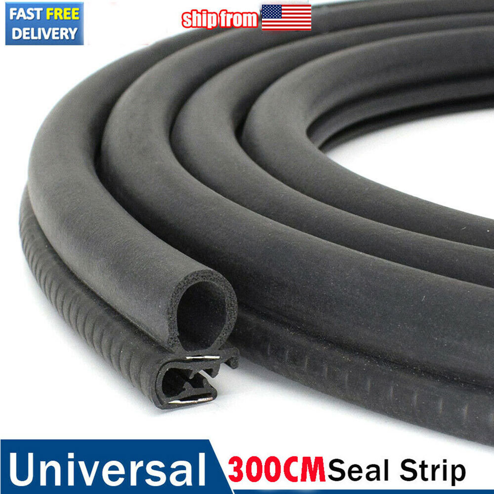 UK Car Door Seal Strips Rubber Edge Sealing Trim Weatherstrip Soundproof U Shape