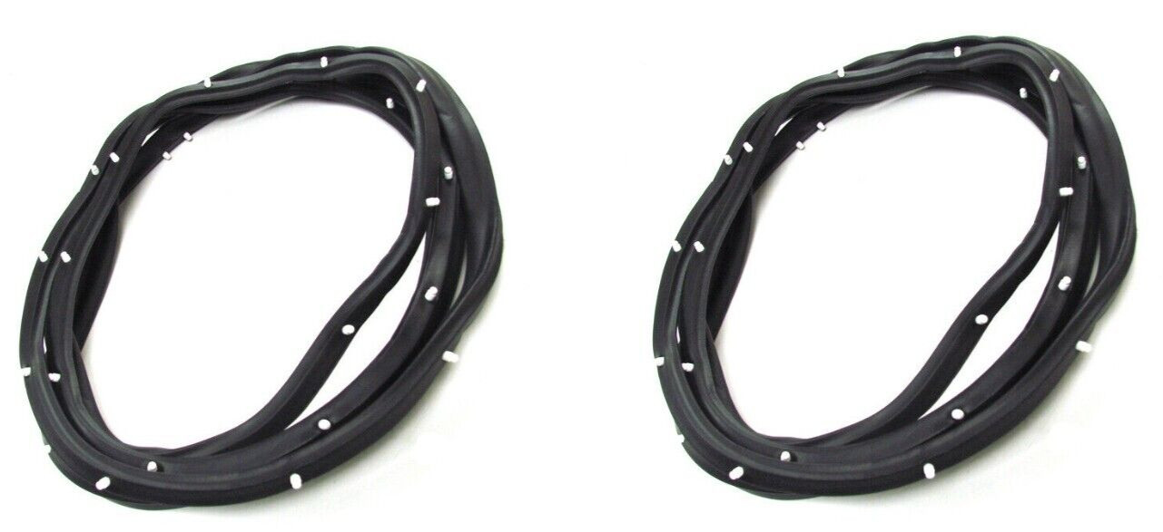Door Weatherstrip Rubber Seals Pair Set of 2 for 150 210 Series Bel-Air