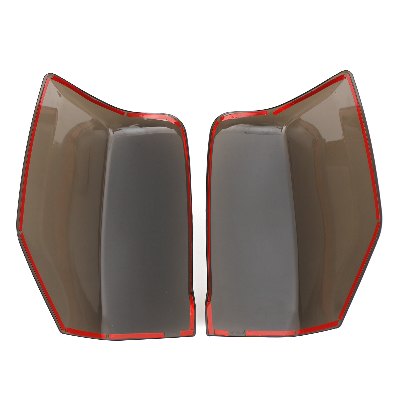 ABS Smoked Black Tail Lamp Light Cover Trim For Mitsubishi L200 2019+ US