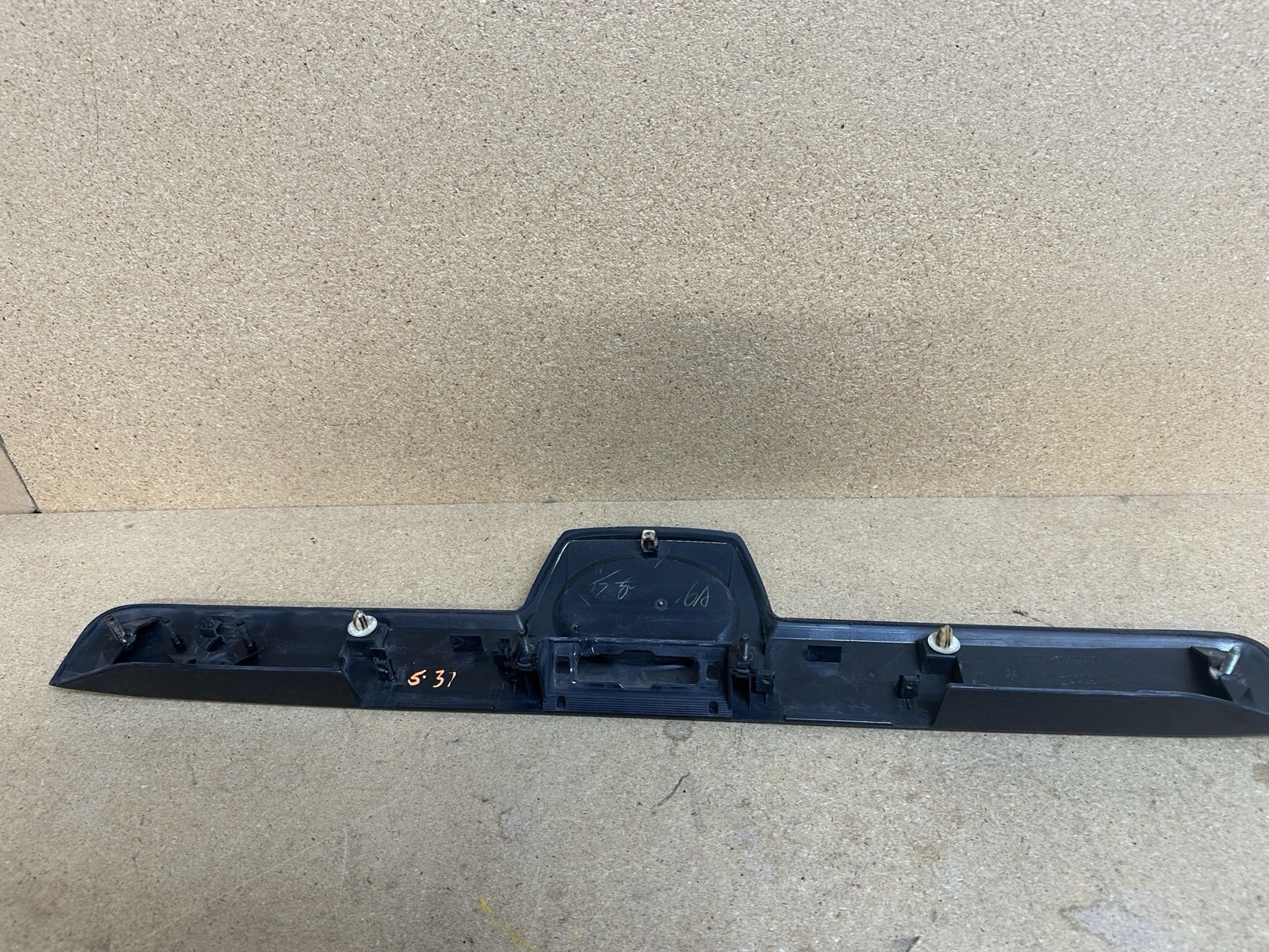 2003-2009 Toyota 4Runner OEM Tailgate Trunk Lid Garnish Molding Trim Charcoal