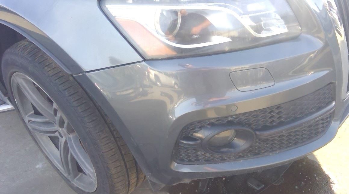 2009-2012 Audi Q5 Front Bumper 1 Piece Fascia Cover S Line Type Assembly 0C0C