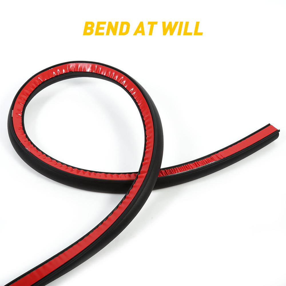 5m Auto Parts Car Door Seal Rubber Trim Trunk Edge Guard Strip D-Shape Universal