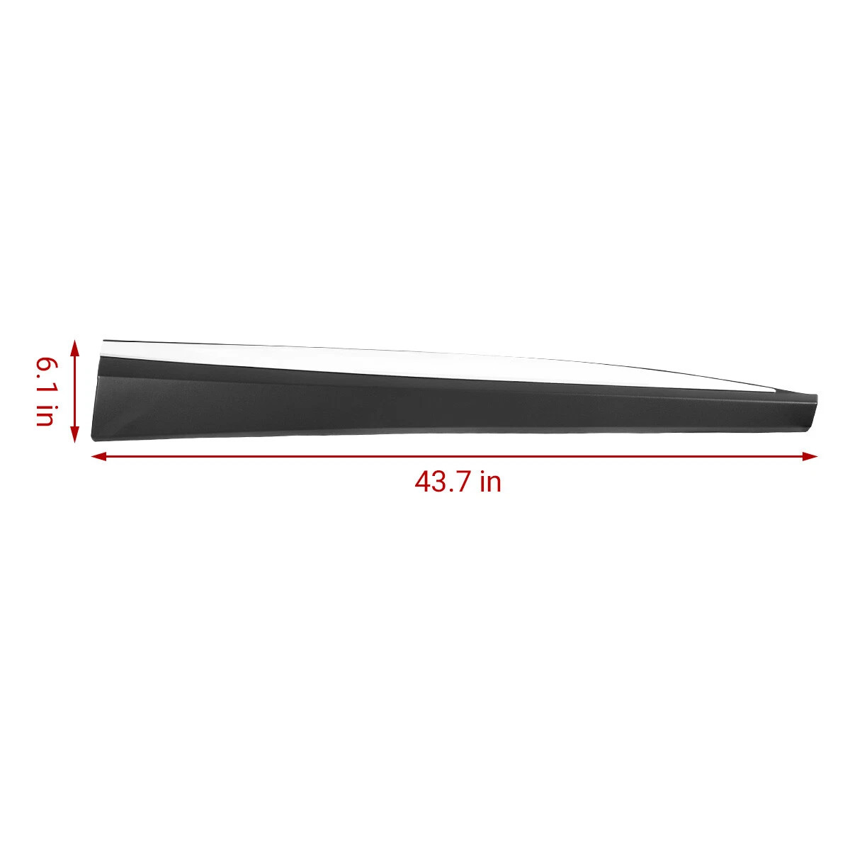 Front Right Door Trim Lower Molding Passenger Side Fits 2015-2020 Nissan Murano