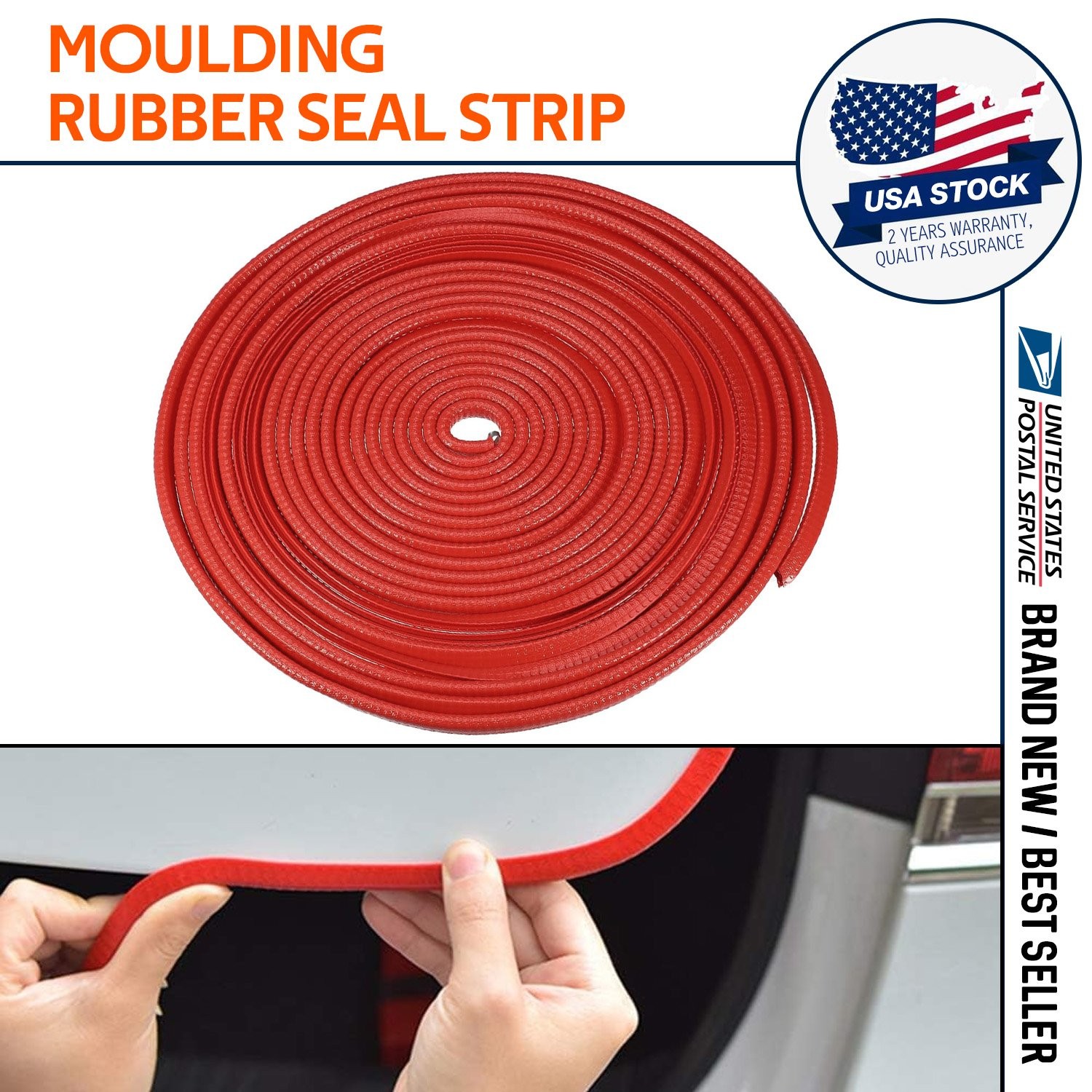 6M Universal Car U Shape Rubber Weather Waterproof Strip Seal Car Seal Strip