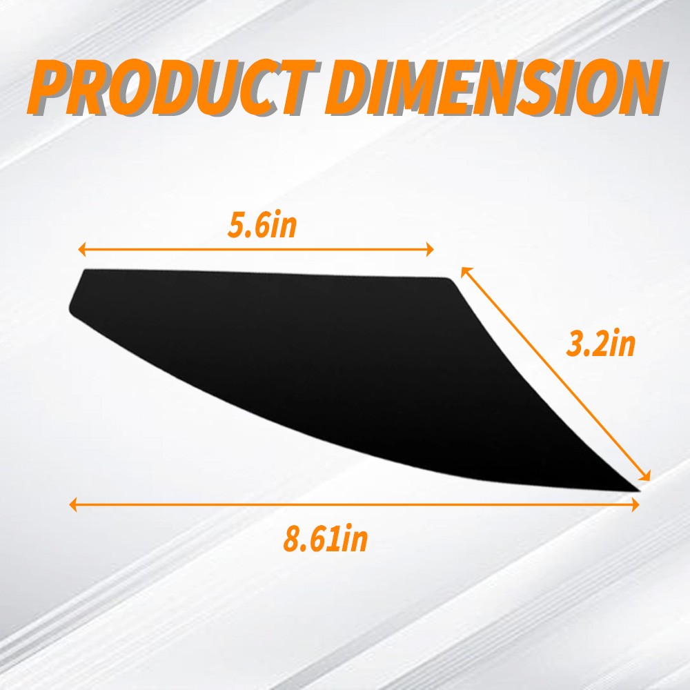 2PCS Headlight Amber Delete Sidemarker Stickers Film for 2022-2025 Honda Civic