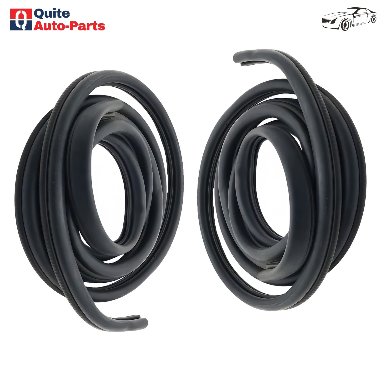 13.5 Ft Door Rubber Seal Weatherstrip Kit For 1986-07 Peterbilt 377 359 379 380