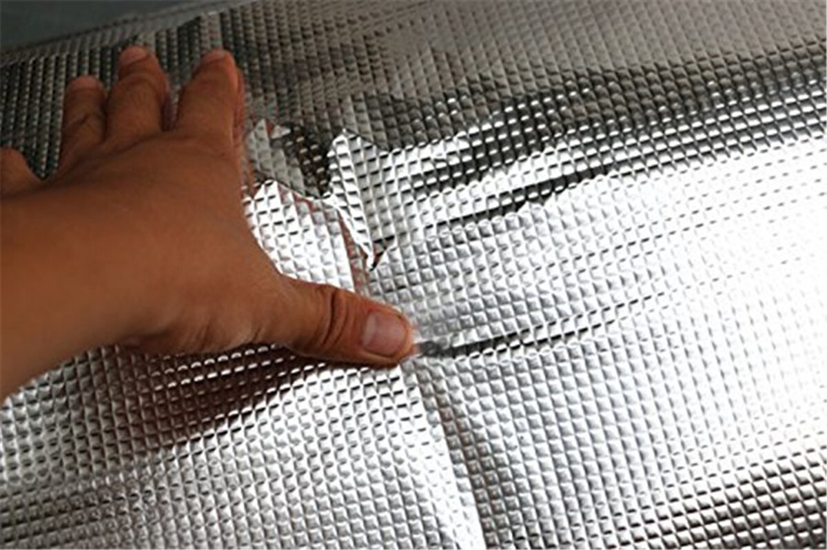 Heat Shield Sound Deadening Noise Pad Mat For Car Engine Hood Insulation Trim