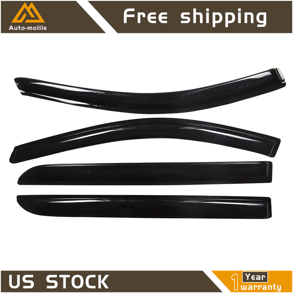 For 2005 2006 2007 Honda Odyssey Window Visors Rain Guard Sun Shade Vent 4Pcs