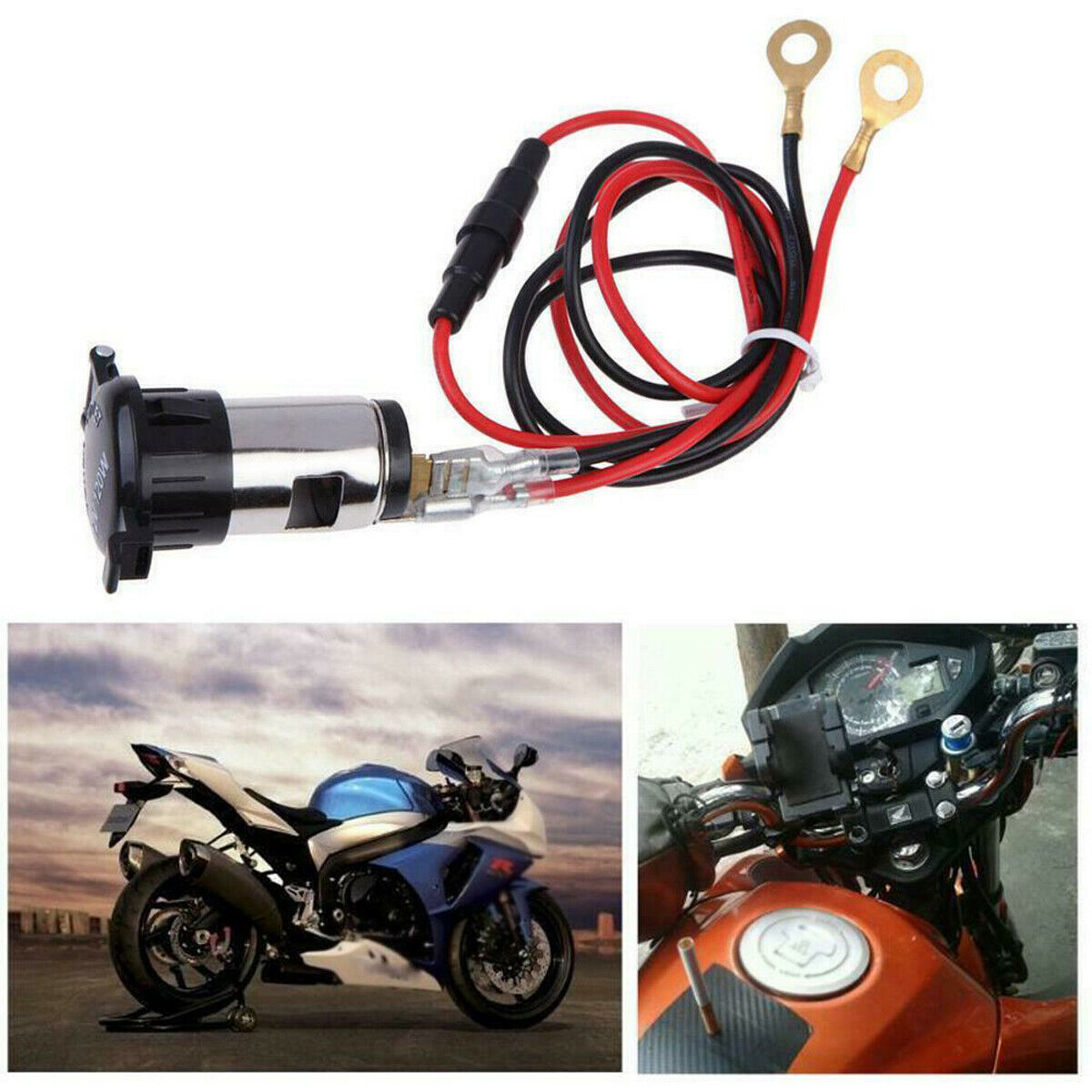 1x Car Auto Power Socket Cigarette Lighter Outlet Lighter Socket Plug DC12V 120W