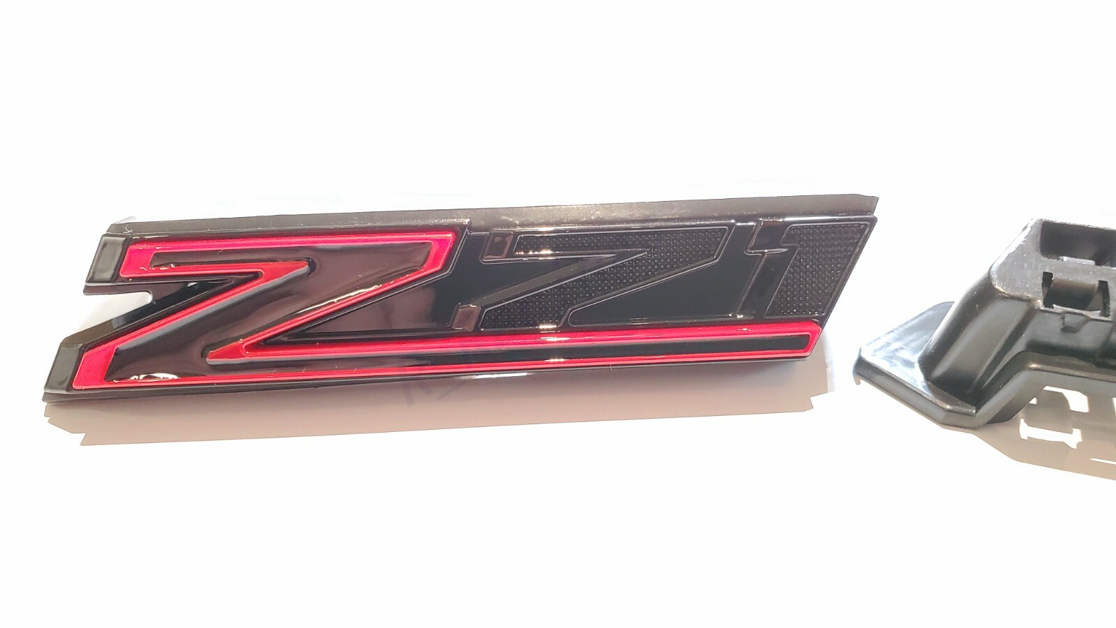 3PCS Glossy Black Red Z71 Front & Fender Emblem Badge 2019-2021 Silverado 1500