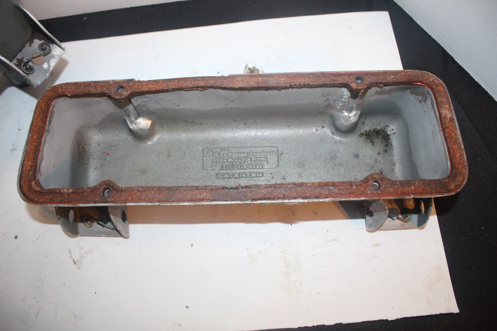 Chevy 4.3 V6 aluminum valve covers bowtie heads asa arca racing ump
