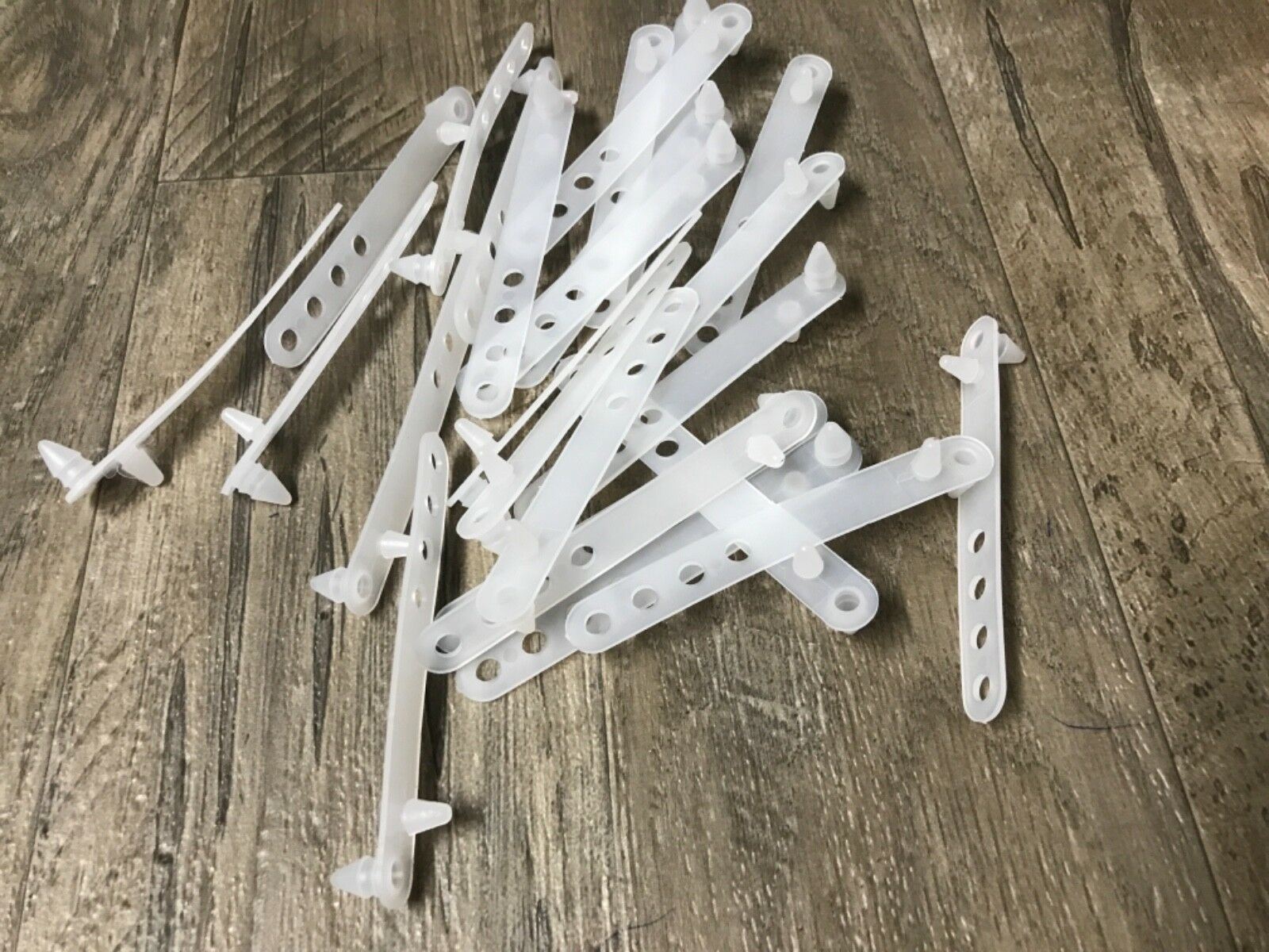 25 pcs Fits GM Chevy white nylon wiring harness adjustable straps 3-5/8″ long