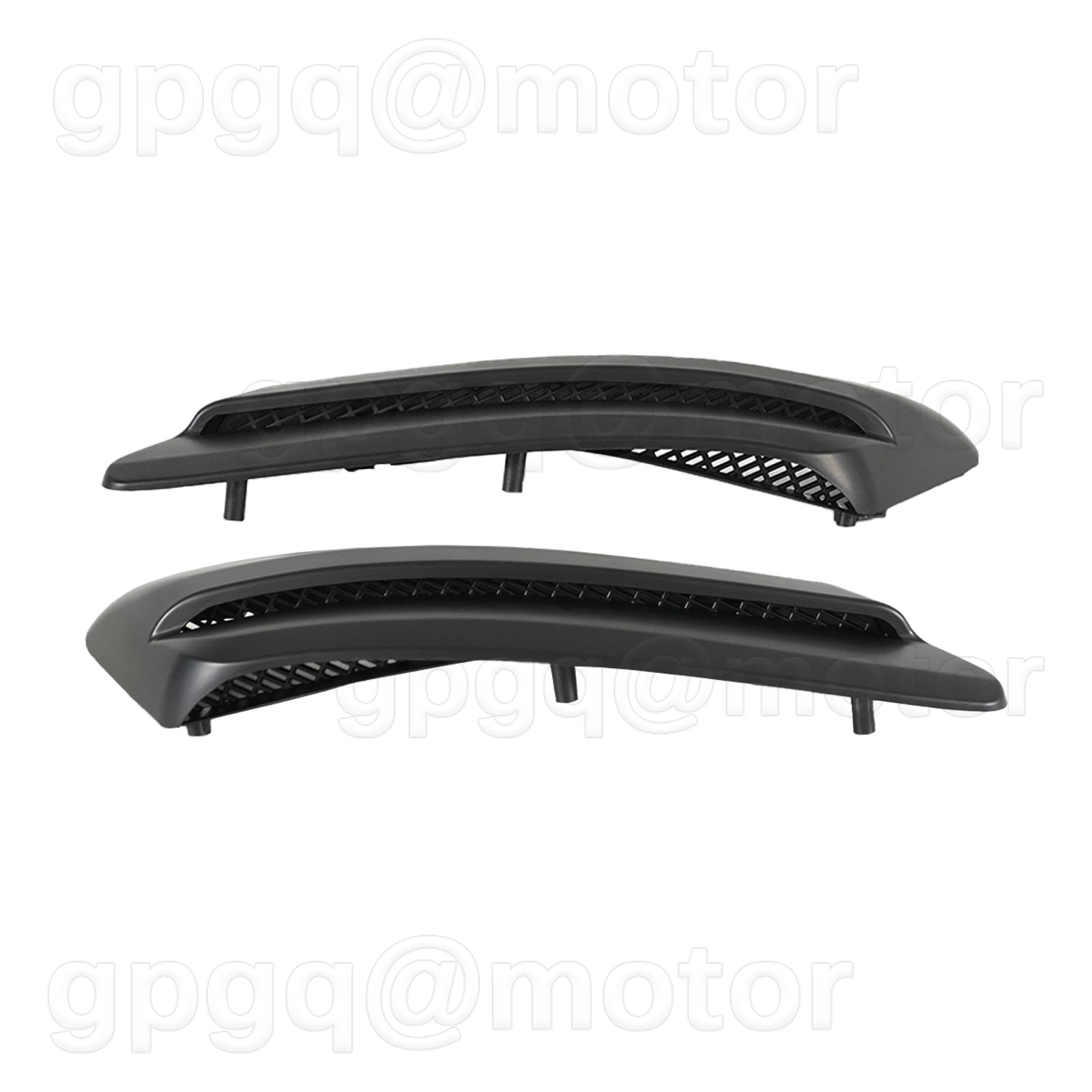 For Corvette C7 Z06 2014-19 ZR1 Style Matte Black Side Bumper Fender Grille Vent