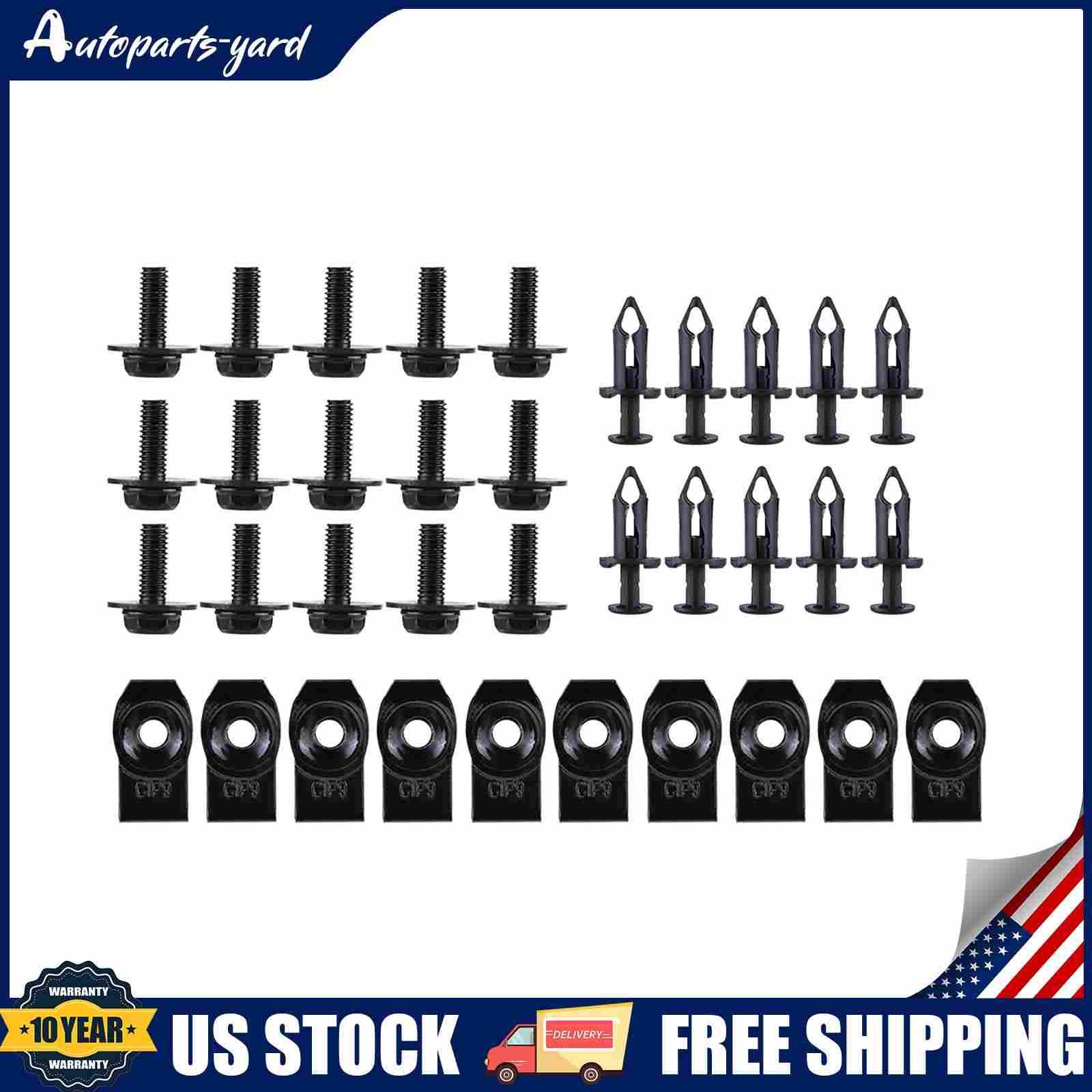 35x New Fastener Clip Fit For Honda And Most Of Car Models US Stock