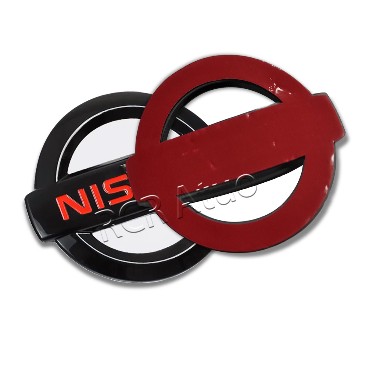Front / Rear Grille JDM Red For NISSAN 370Z 03-2016 VERSA REAR12-17 62890-CD000