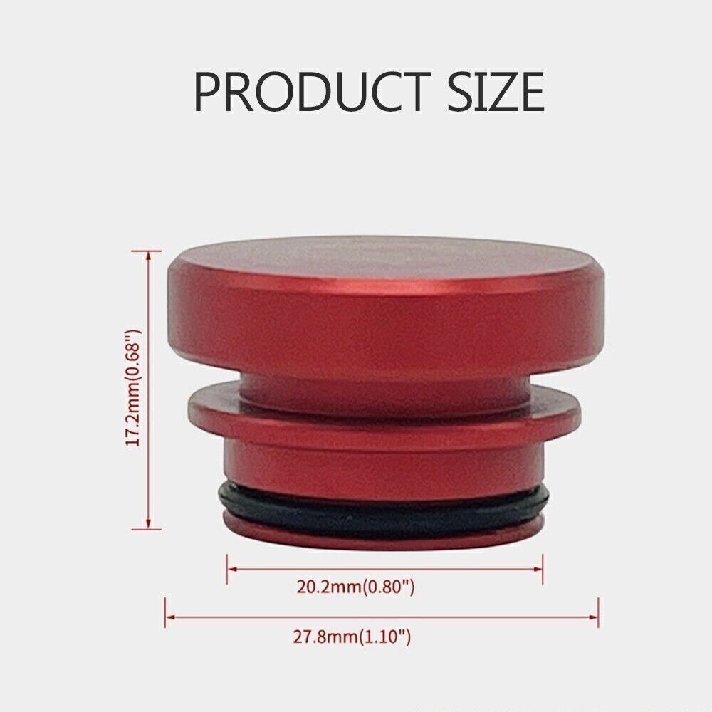 Car Durable Aluminum Cigarette Lighter Cover Cap Waterproof Dustproof Metal Part